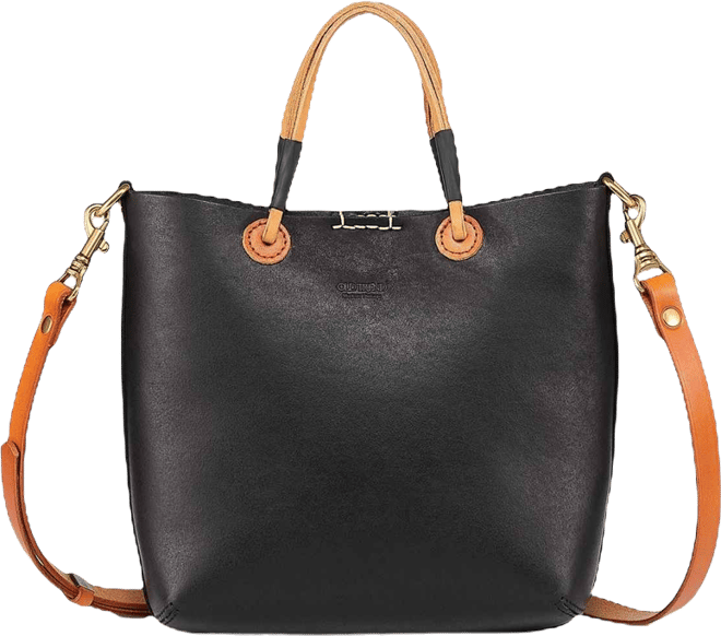 Women's Genuine Leather Outwest Mini Tote Bag