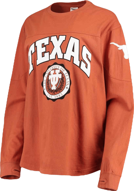 Women's  Texas Orange Texas Longhorns Edith Long Sleeve T-shirt