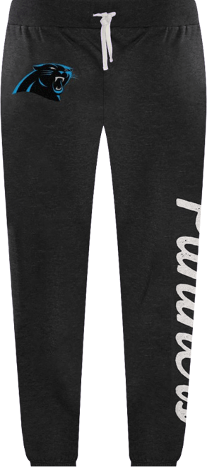 Women's  Black Carolina Panthers Scrimmage Fleece Pants