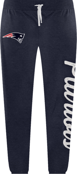 Women's  Navy New England Patriots Scrimmage Fleece Pants