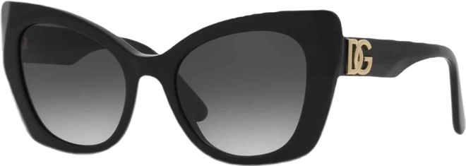 Women's Low Bridge Fit Sunglasses, DG4405F 53