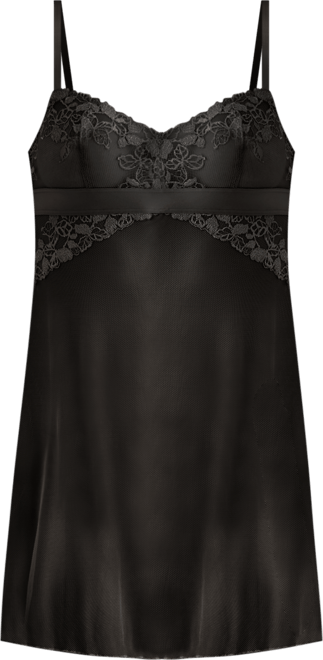 Women's Opening Act Lace Fishnet Chemise Lingerie Nightgown 914227