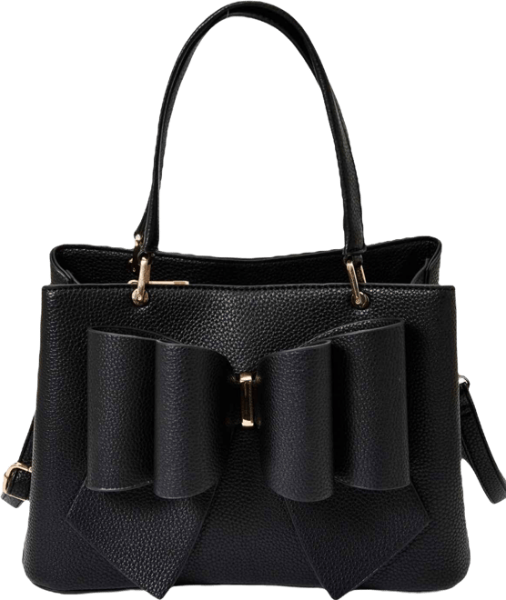 Women's Jenna Triple Compartment Bowtie Satchel Bag