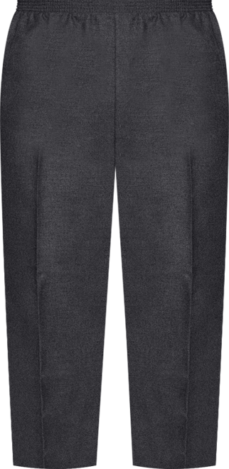 Plus Size Comfort Waistband Mid Rise Average Length Straight Leg Denim Pant