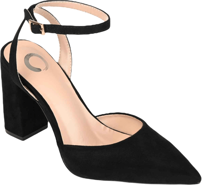 Women's Tyyra Ankle Strap Block Heel Pumps