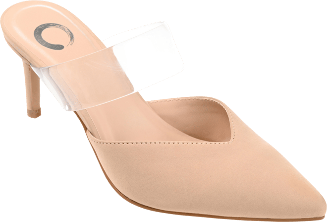 Women's Ollie Lucite Strap Heels