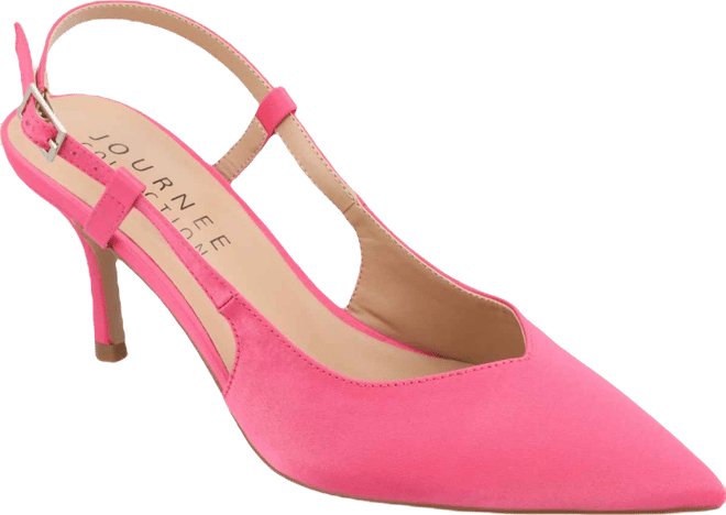 Women's Knightly Satin Slingback Pumps
