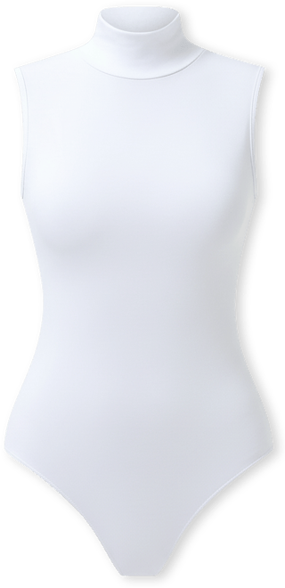 Women's Turtleneck Sleeveless Bodysuit