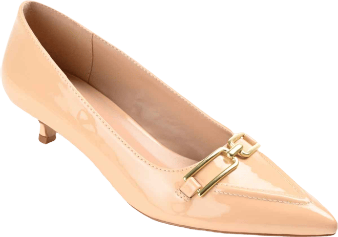 Women's Rumi Pointed Toe Kitten Heel Pumps