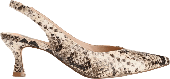 Women's Mikoa Slingback Pointed Toe Kitten Heels