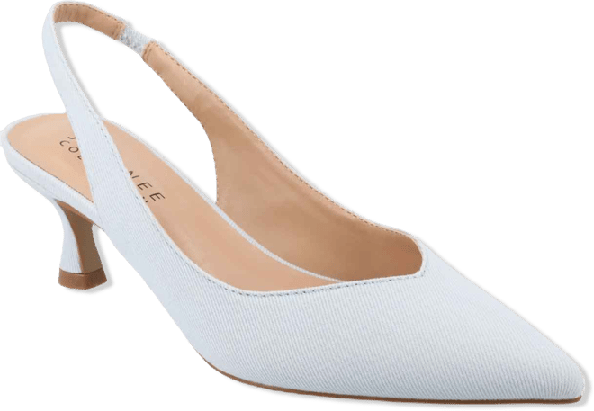 Women's Mikoa Slingback Pointed Toe Kitten Heels