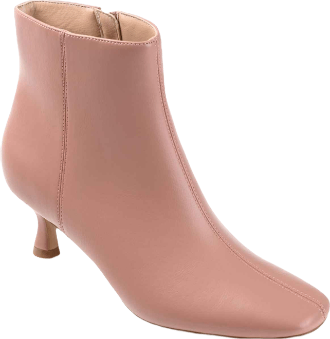 Women's Kelssa Square Toe Kitten Heel Dress Booties