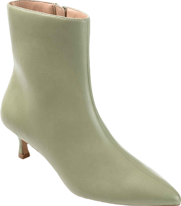 Women's Arely Kitten Heel Pointed Toe Dress Booties