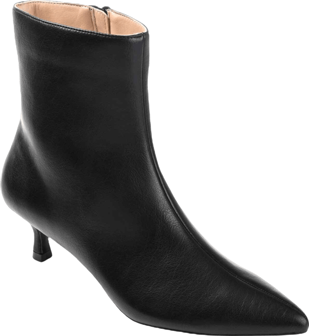 Women's Arely Kitten Heel Pointed Toe Dress Booties