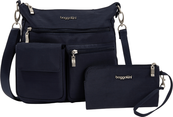 Women's Modern Everywhere Slim Crossbody with Rfid Wristlet, Set 2 Piece