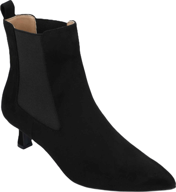 Women's Tenlee Pointed Toe Kitten Heel Dress Booties