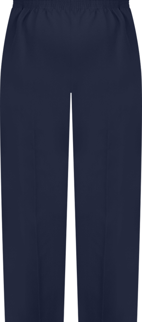 Plus Size Classic Pull-On Straight-Leg Short Length Pants