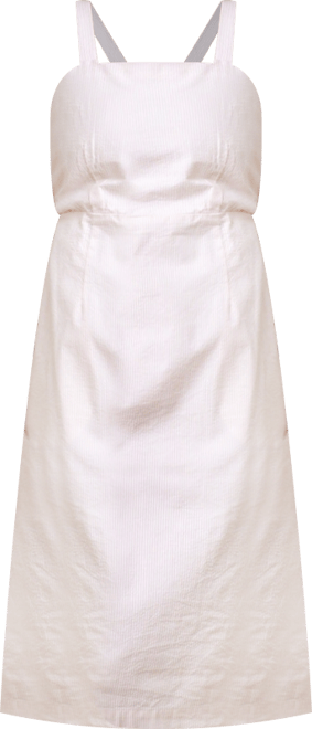 Women's Seersucker Sheath Dress