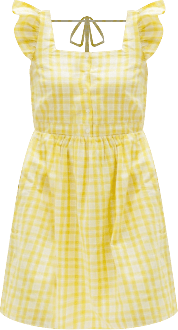 Women's Flutter Sleeve Sun Dress