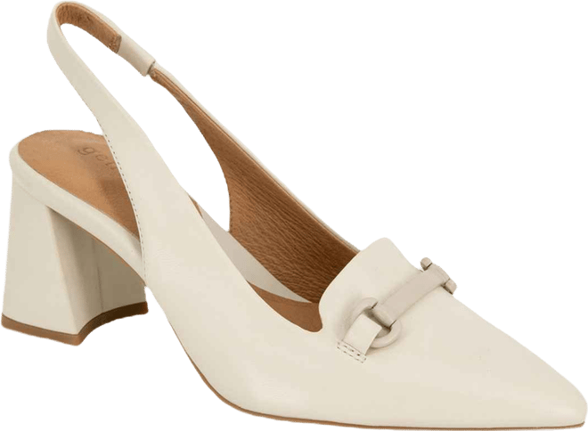 Women's Dionne Pointed-Toe Block-Heel Slingback Pumps