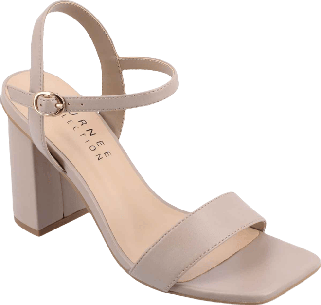 Women's Tivona Square Toe Block Heel Dress Sandals