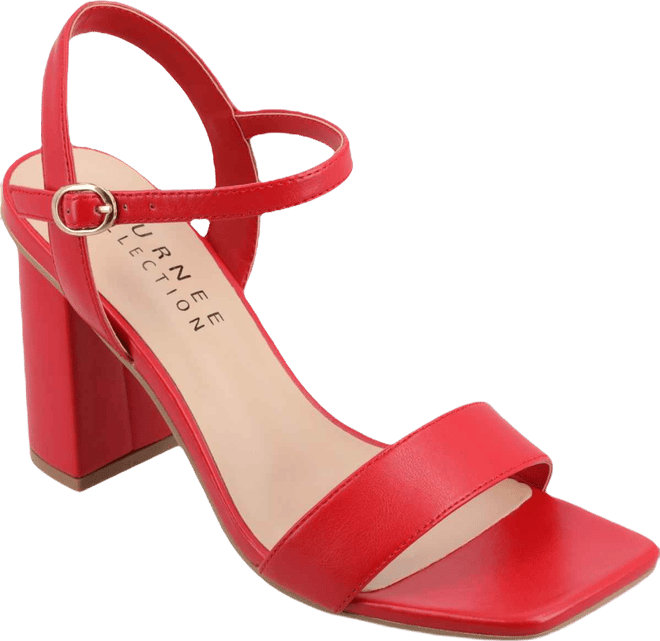 Women's Tivona Square Toe Block Heel Dress Sandals