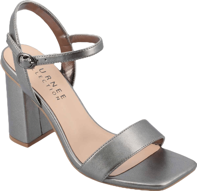 Women's Tivona Square Toe Block Heel Dress Sandals