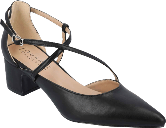 Women's Galvinn Crisscross Pointed Toe Pumps