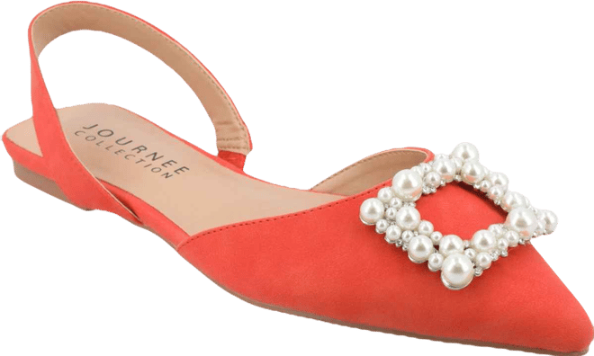 Women's Hannae Embellished Slingback Flats