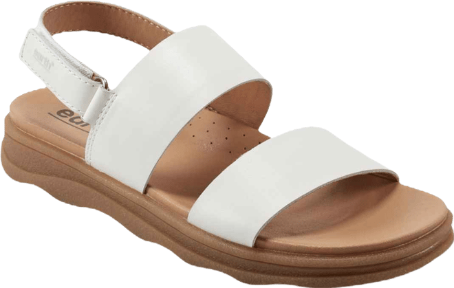 Women's Leah Round Toe Strappy Casual Flat Sandals