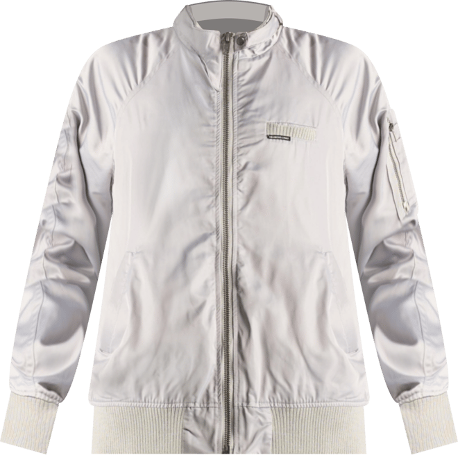 Women's Satin Bomber Jacket