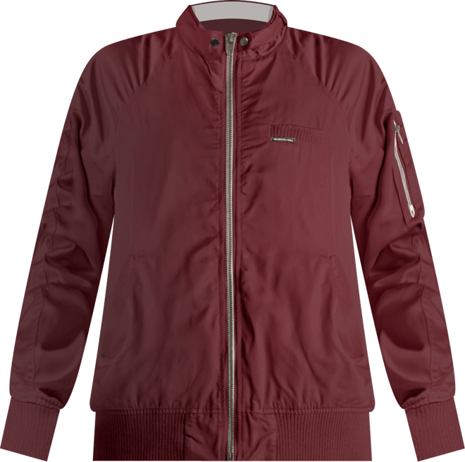 Women's Satin Bomber Jacket