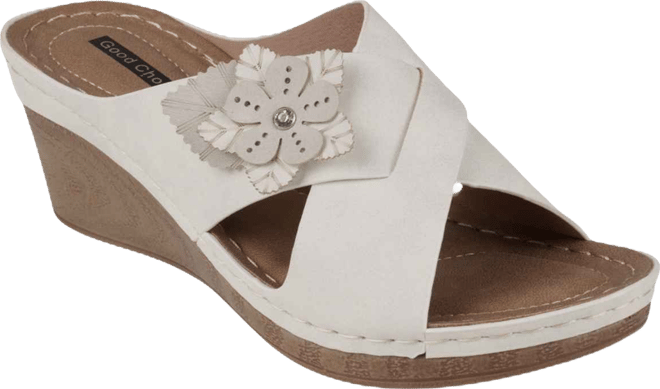 Women's Selly Flower Wedge Sandals