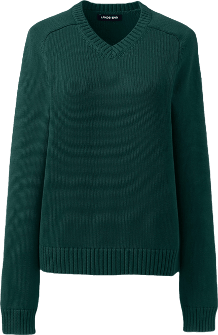 Women's Cotton Modal V-neck Sweater