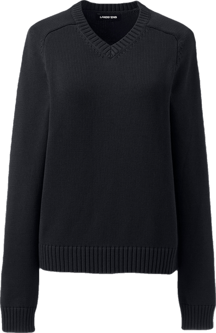 Women's Cotton Modal V-neck Sweater