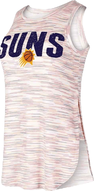 Women's  White Phoenix Suns Sunray Tank Top
