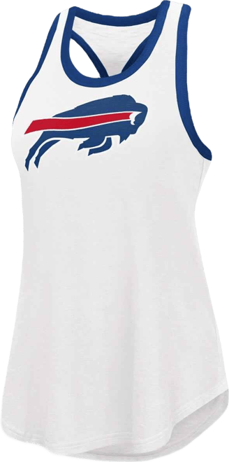 Women's  White Buffalo Bills Tater Tank Top