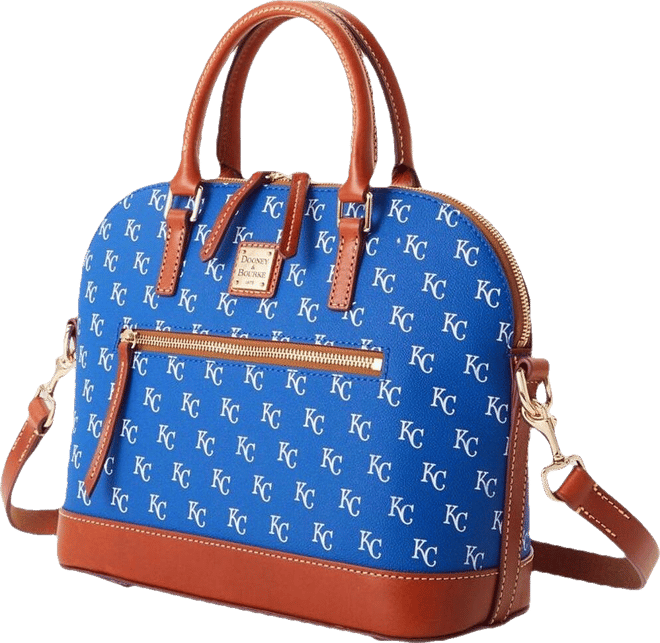 Women's  Kansas City Royals Signature Domed Zip Satchel Purse
