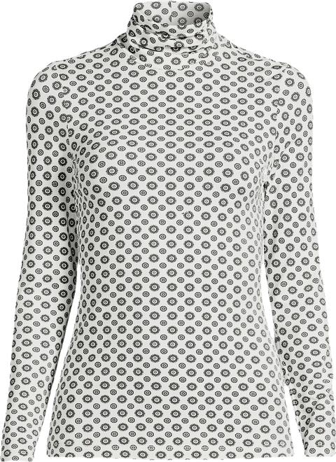 Lightweight Jersey Long Sleeve Turtleneck