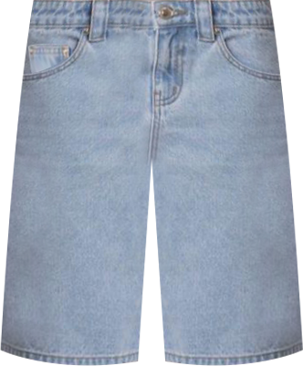 Women's Low Rise Bermuda Denim Carpenter Shorts