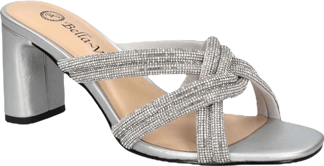 Women's Carmen Heeled Slip On Sandals