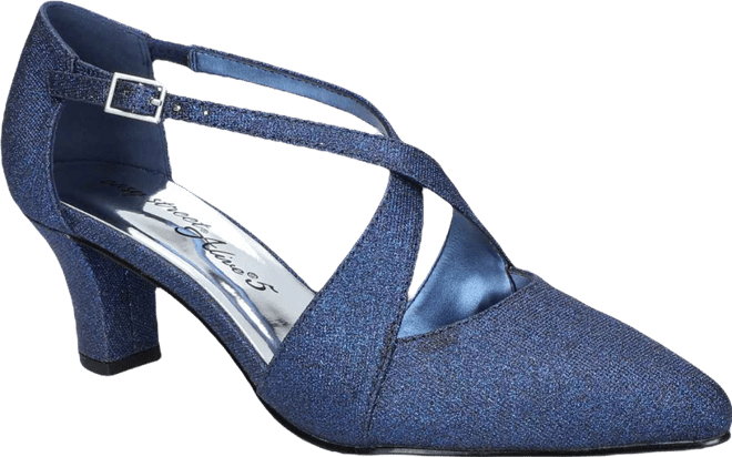 Women's Elegance Cross Strap Front Pumps