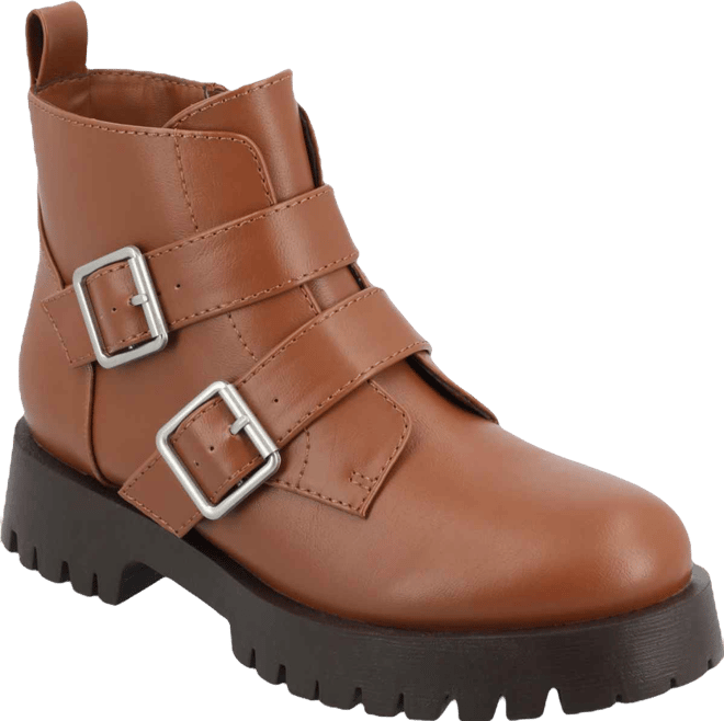 Women's Maebry Lug Sole Buckle Booties