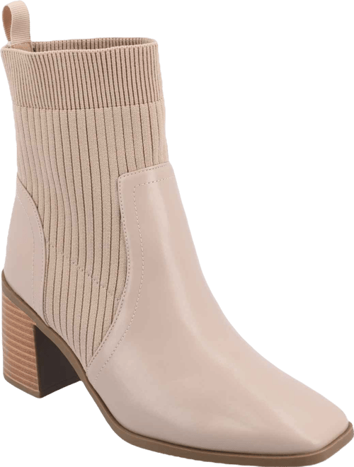 Women's Harlowe Chelsea Knit Block Heel Booties