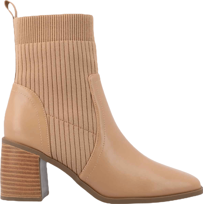 Women's Harlowe Chelsea Knit Block Heel Booties