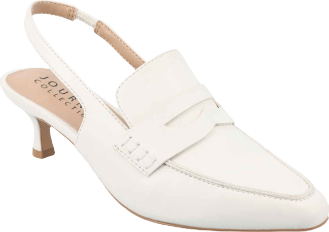 Women's Amory Tailored Kitten Heel Slingback Pumps