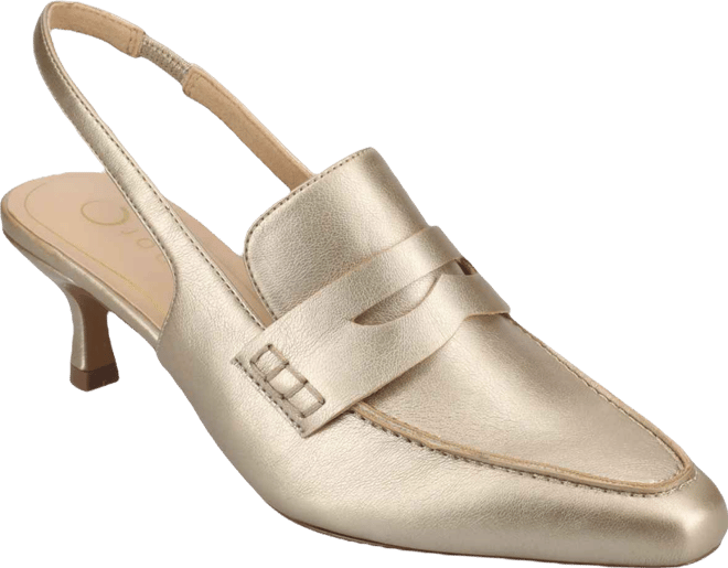 Women's Amory Tailored Kitten Heel Slingback Pumps