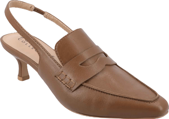 Women's Amory Tailored Kitten Heel Slingback Pumps