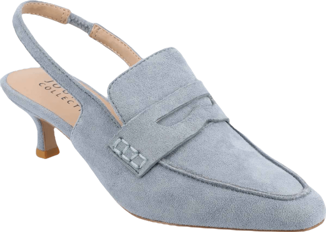 Women's Amory Tailored Kitten Heel Slingback Pumps