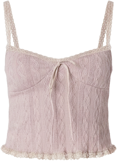 Women's Lacey knit tank top